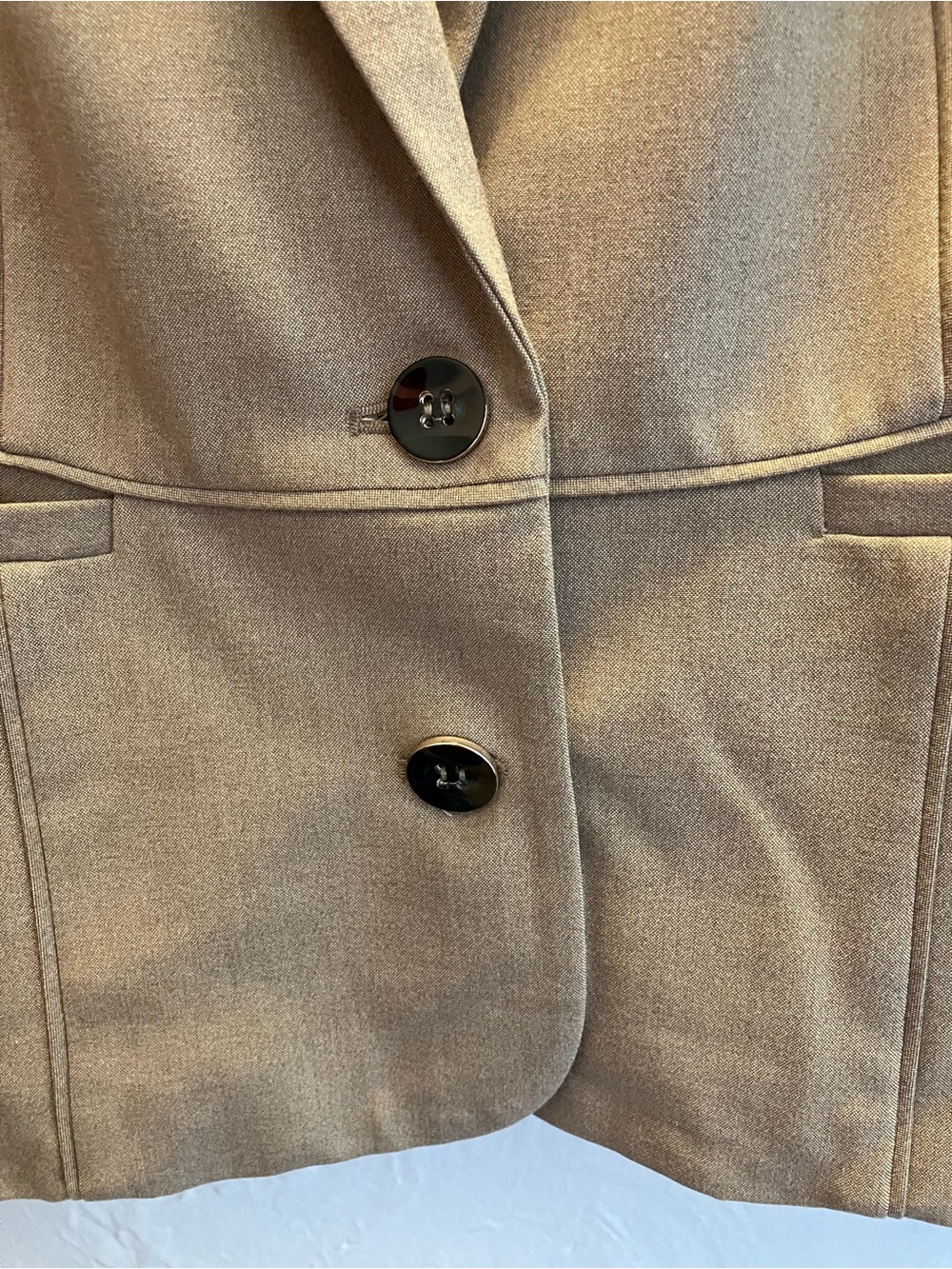 New York & Company Tan Two-Piece Pantsuit - Picture 5 of 8